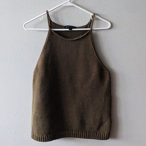 Bannana Republic -  Knit High Neck Sweater Tank- Size Large